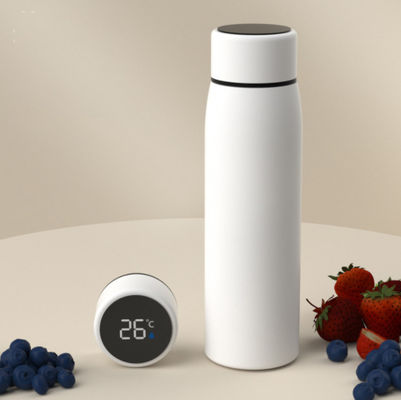 Disfrute de una bebida inteligente con una botella de agua de acero inoxidable de diseño moderno