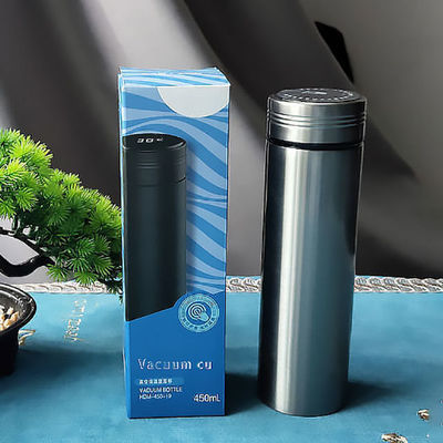 Flasco de vacío de control táctil inteligente para botella de agua de sublimación de acero inoxidable
