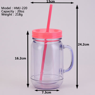 Supermercado Aplicable Tazas de bebida claras unisex con tapas y paja sellable