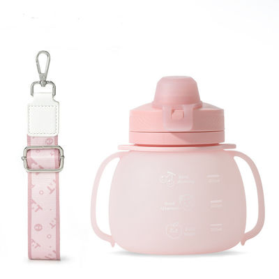Botella de agua de silicona plegable plegable libre de BPA para deportes y viajes