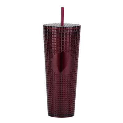 Biodegradable Tumbler de trigo de doble pared para el café Actividad al aire libre en el campamento y personalizado