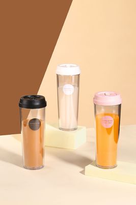 Taza de café de doble pared para adultos Logotipo personalizado como taza con recubrimiento anticorrosión