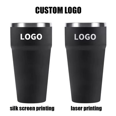 Logotipo personalizado aceptable estilo americano de acero inoxidable copa tumbler 16oz para la taza de vino