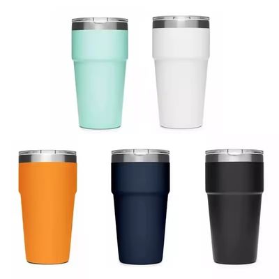 Logotipo personalizado aceptable estilo americano de acero inoxidable copa tumbler 16oz para la taza de vino