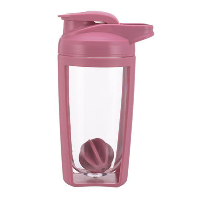 Equipado con BPA Gratis Creativo Logotipo personalizado Botella de batido de 650 ml para deportes Botella de agua