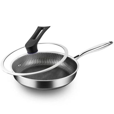 Objetivo general Acero inoxidable Woks personalizable y sin pegamento para sus necesidades de cocina