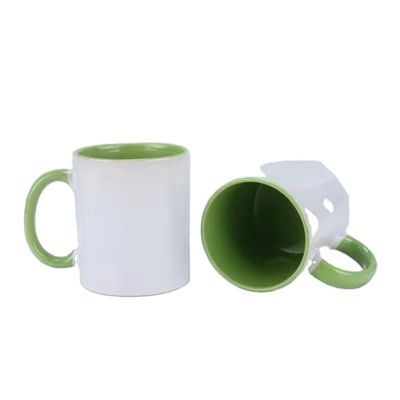 Novedad estilo de diseño Cerámica Sublimación Taza 11 oz Custom Colorida Taza Blanca para necesidades B2B