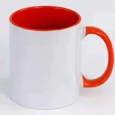 Novedad estilo de diseño Cerámica Sublimación Taza 11 oz Custom Colorida Taza Blanca para necesidades B2B