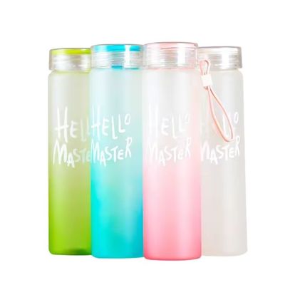 Botella de agua de vidrio congelado MEAS 68*36*45CM Botella de agua de vidrio mate Ecológico