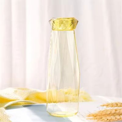 Conveniente botella de agua de vidrio de 21,5 * 7,5 cm ideal para oficinas de campamento y estilos de vida activos