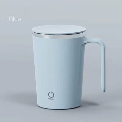 Logotipo personalizado Taza de mezcla eléctrica aceptable para taza de café de acero inoxidable