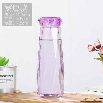 Tipo de recipiente de bebida MUGS Diseño moderno Colorido Moderno Botella de vidrio portátil