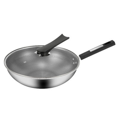 Cocina antiadherente para uso general con gas y cocina de inducción 32/34 cm de diámetro
