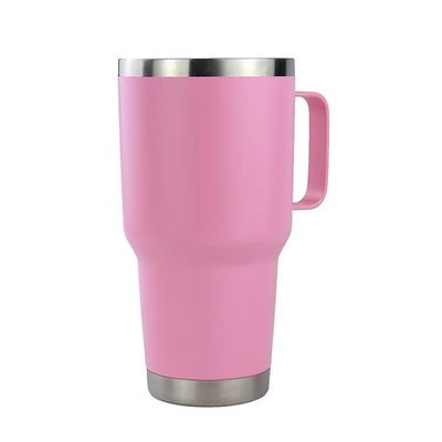 Mejor vendedor de acero inoxidable de doble pared 30oz Tumbler Mug de viaje aislado portátil