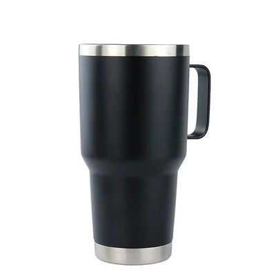 Mejor vendedor de acero inoxidable de doble pared 30oz Tumbler Mug de viaje aislado portátil