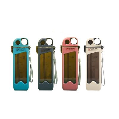 Botella de bebida de dibujos animados de doble pared con accesorio de tapa para niños Tazas ecológicas