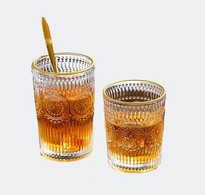 Muestra Proporcionar Taza de vidrio Zumo Café Bebida Taza de vidrio 300ml 380ml Estilo de diseño clásico
