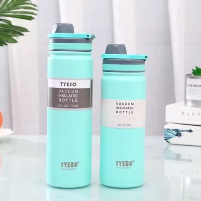 Logotipo personalizado aceptado botella térmica de acero inoxidable de doble pared para actividades al aire libre