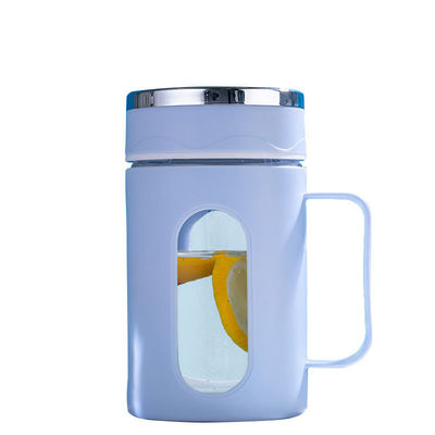 Logotipo personalizado Tazas de vidrio de doble capa para café, leche, té y más Capacidad de 500 ml