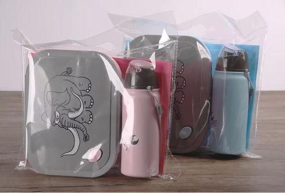 1000ml 400ml Reutilizable Compartimiento de plástico portátil Microondas Bento Box para niños