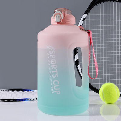 Botella de agua deportiva de gimnasio libre de BPA de gran capacidad