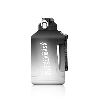 50 oz de gran capacidad de color gradiente PP plástico copa de agua para deportes al aire libre y el fitness