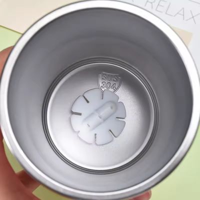 Taza de café inteligente de acero inoxidable eléctrico magnético automático para profesionales ocupados