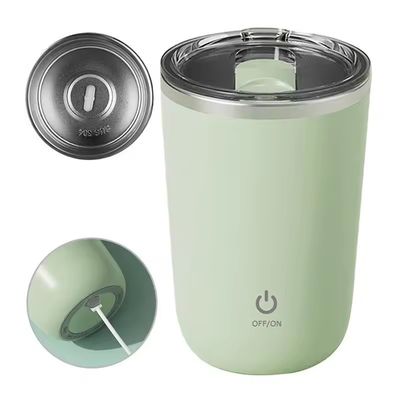 Copo de mezcla automático de auto-agitación magnética 304 de acero inoxidable de inducción recargable