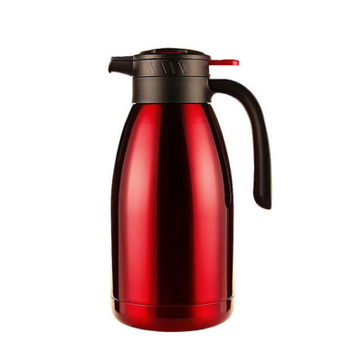 Vacuo de doble pared aislado colorido de acero inoxidable Carafe térmico cafetera de té