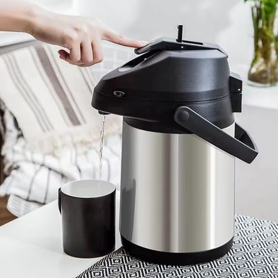 Colores personalizados aceptables 1.3L 1.9L 2.5L 3L 4L Airpot de acero inoxidable para fiesta