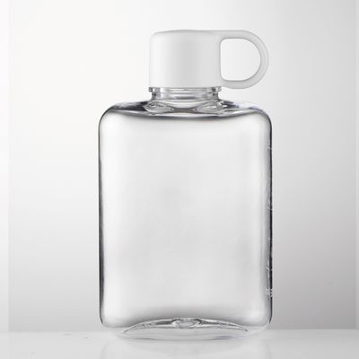 TOUR Para ocasión Botella de agua de plástico transparente portátil con diseño a prueba de fugas