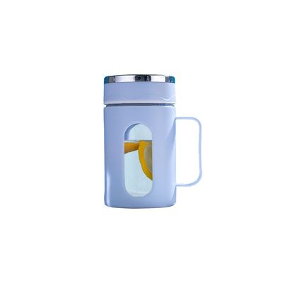 Actividad al aire libre y viaje sin conductor Botella de agua de vidrio Diseño de logotipo personalizado popular