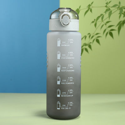 Agua hirviendo Aplicable Logotipo personalizado Botella de agua de plástico para gimnasio al aire libre y viajes