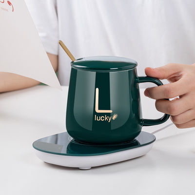 Logotipo personalizado 350 ml Control de temperatura cerémica de material inteligente Taza de café UBS