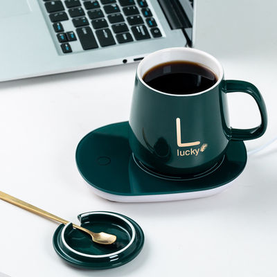 Logotipo personalizado 350 ml Control de temperatura cerémica de material inteligente Taza de café UBS