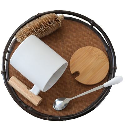 Tazas de viaje de cerámica de patrón personalizado de 11 oz con función aislada y color personalizado