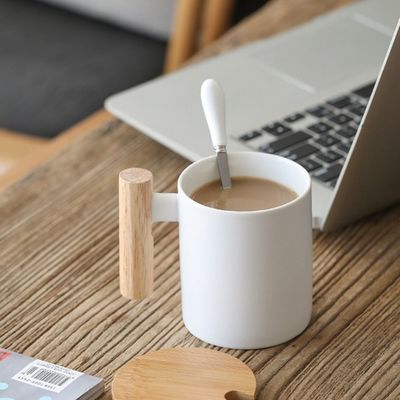 Tazas de viaje de cerámica de patrón personalizado de 11 oz con función aislada y color personalizado