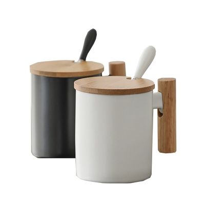 11 oz de transferencia de calor por encargo Cerámica Taza de viaje aislada Taza de oficina blanca con tapa