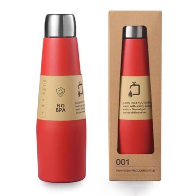 Botellas de Coca-Cola de 18 Oz de colores Flascas de vacío Termósidos para deportes Durable 304 de acero inoxidable