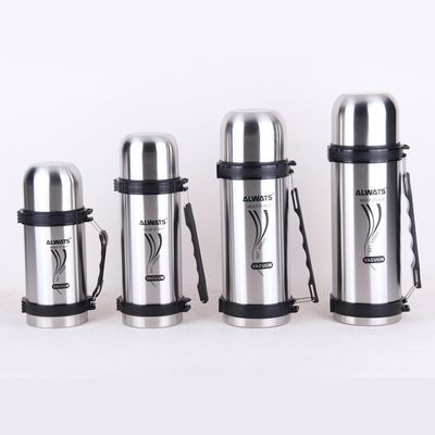 1800ml Taza recta portable de vacío de acero inoxidable caldera para caminar para deportes al aire libre