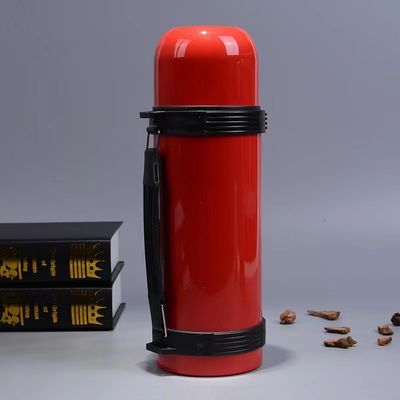1800ml Taza recta portable de vacío de acero inoxidable caldera para caminar para deportes al aire libre