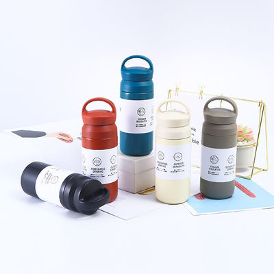 Tazas aisladas de acero 500 ml Flasca de vacío Taza de viaje para deportes Botella de agua