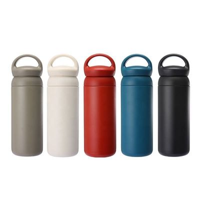 Tazas aisladas de acero 500 ml Flasca de vacío Taza de viaje para deportes Botella de agua