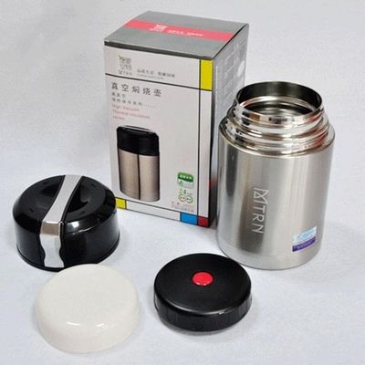 Vacuo aislado 500ml de acero inoxidable Boca de almuerzo Contenedor de sopa Frasco de comida termo