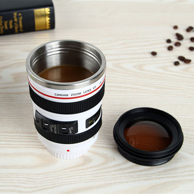 253.4g Botella de fotografía de viaje automática con agitación rotativa con diseño atractivo