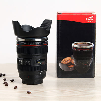 253.4g Botella de fotografía de viaje automática con agitación rotativa con diseño atractivo