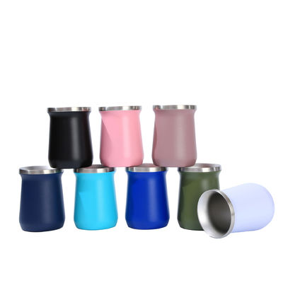 Taza de oficina para hombres con logotipo personalizado de paja Taza resistente a caídas Botella de agua de acero inoxidable de 12 onzas de capacidad