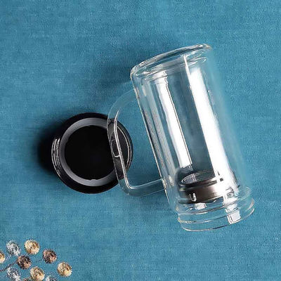 Oficina debe tener copa de vidrio de alto borosilicato con filtro modelo de producto HBL-400B-46