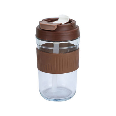 Taza de café de doble taza de gran aspecto Taza de paja portátil para botella de agua para niños