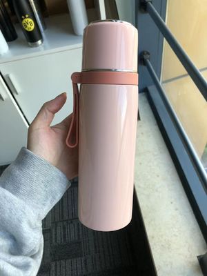 Botellas de vacío Termosas Bebidas Tipo 500ml Botella de agua de acero inoxidable con logotipo personalizado